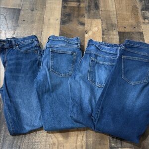 GAP- Four Pairs Jeans- Sz 14